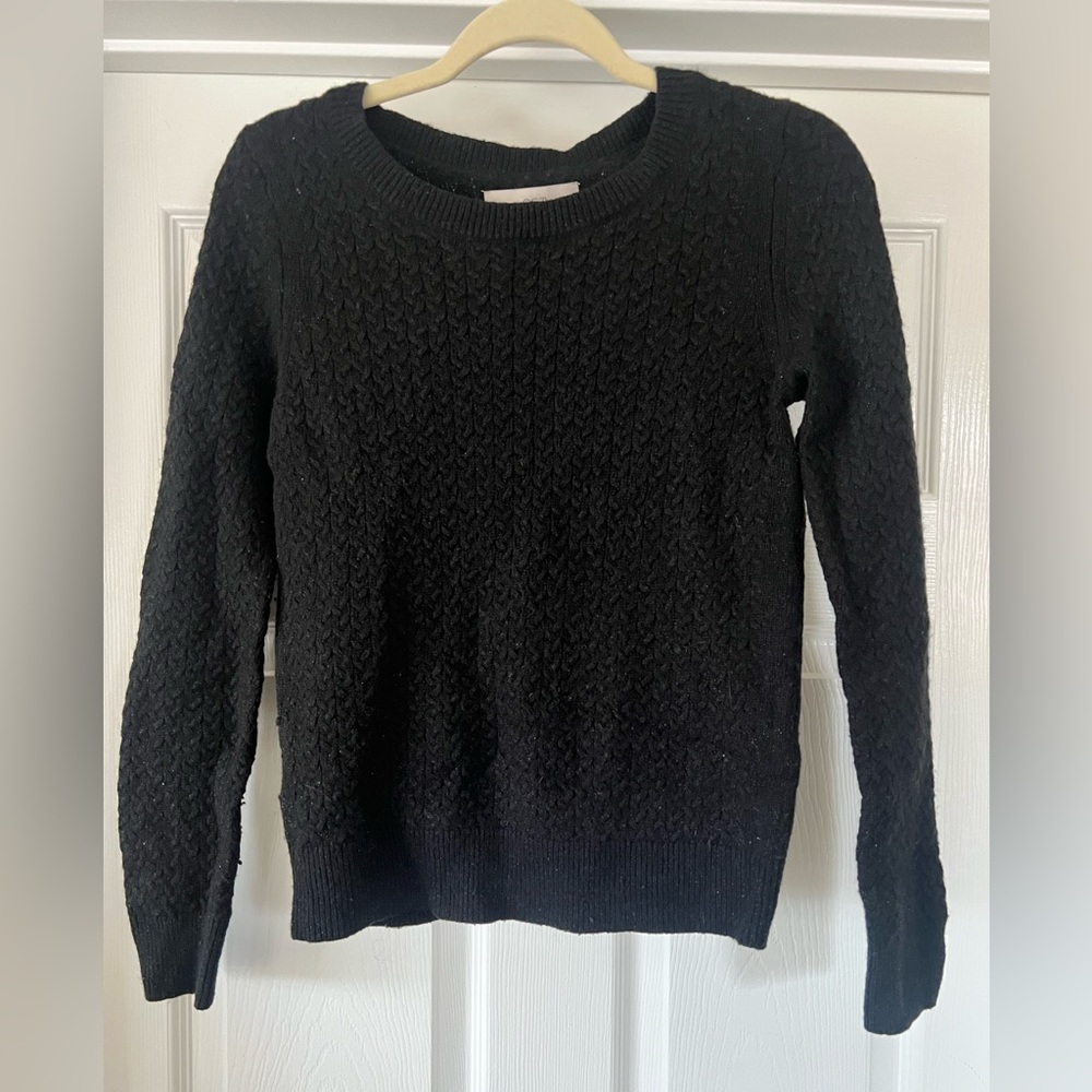Loft sweater, size Small, it has a shimmer to the fabric. Used like new